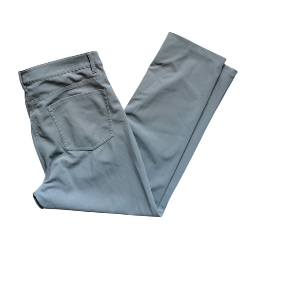 Theory Pants - Theory Treeca K Precision Ponte Pants Womens 12 Sage Green Slim Cropped M0227206